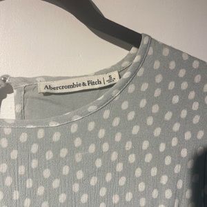 Abercrombie & Fitch Babydoll Polka Dot Mini Dress